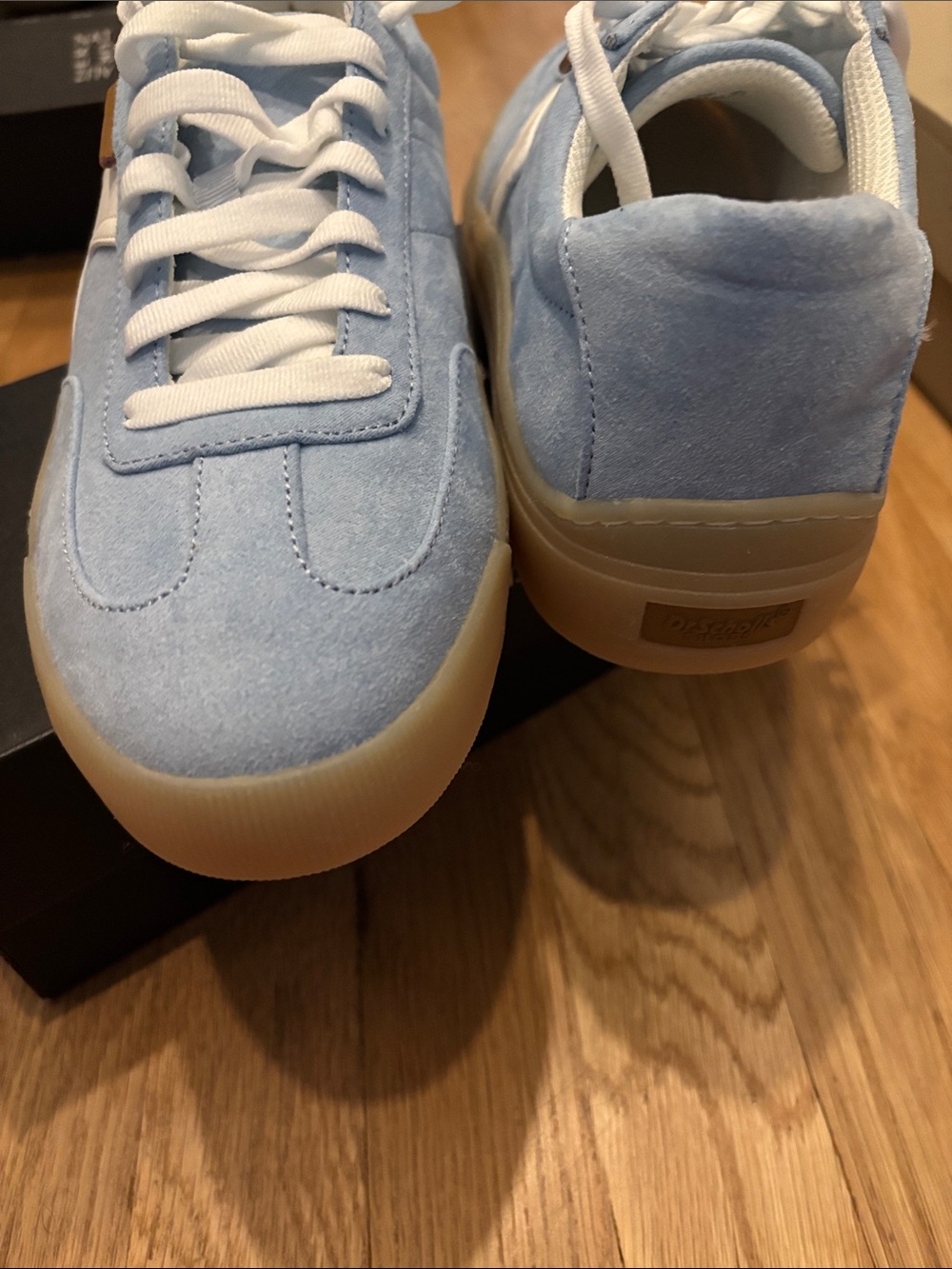 Light Blue Suede Women’s Sneakers - Dr. Scholl’s